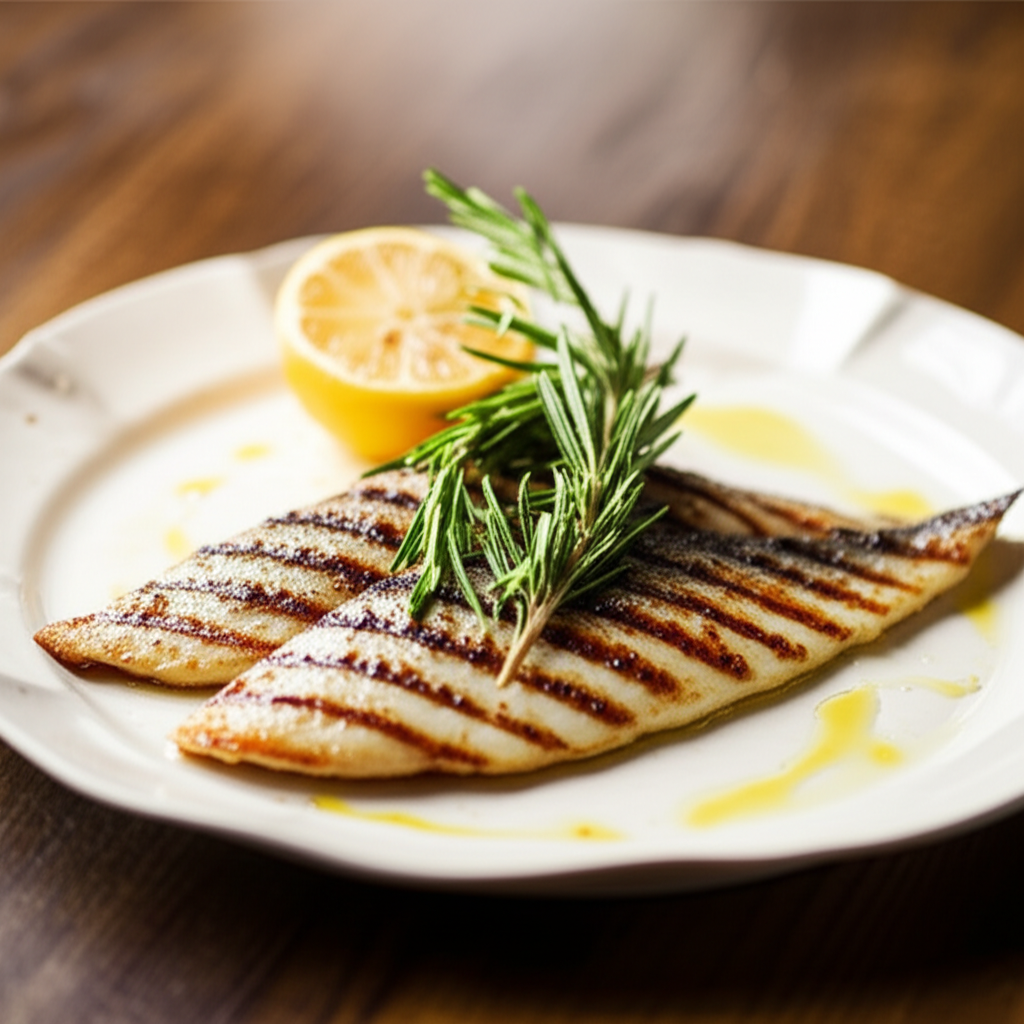 Grilled Fish Mediterranean